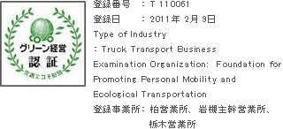 Green Management Certification (acquisition)